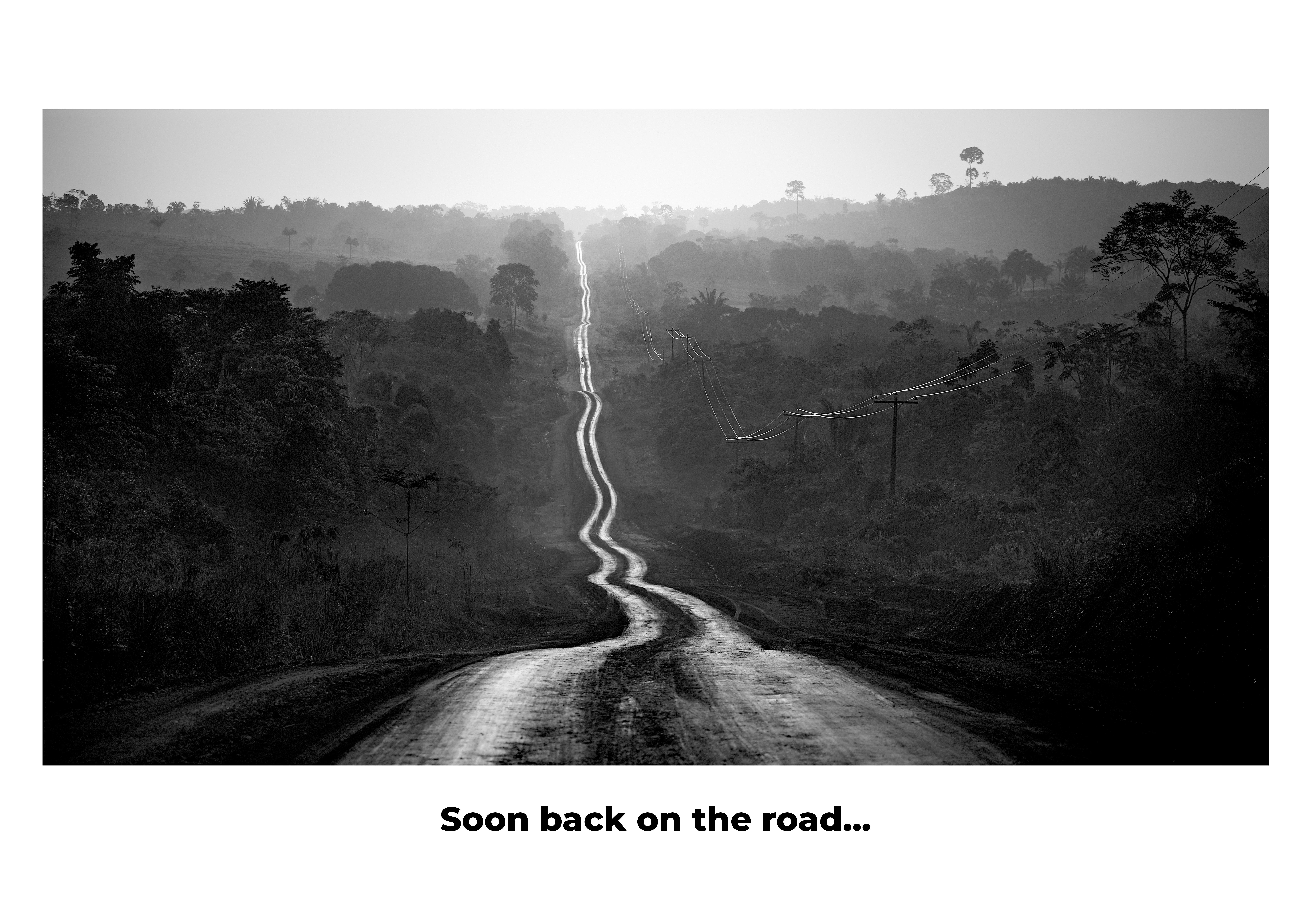 Soon back on the road...